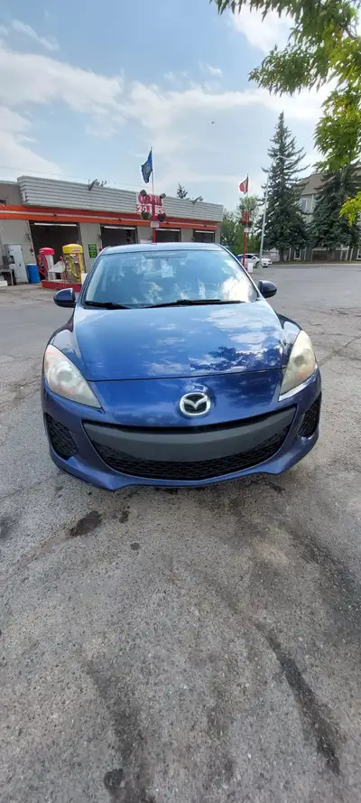 MAZDA 3, GX 4DR. Model: 2012 Km Reading: 214822. Automatic Transmission, AC, Heater, windows and eve...