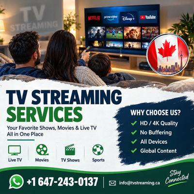 Upgrade your home entertainment with a high-quality TV streaming service designed for viewers who en...