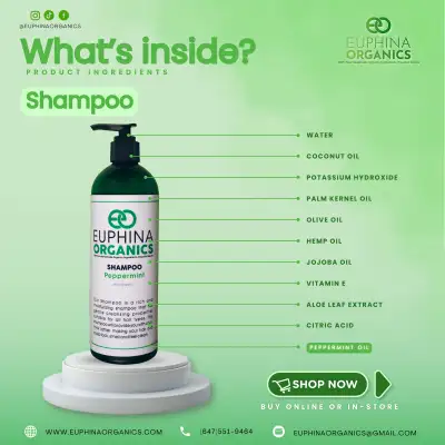 Euphina Organics Shampoo, View more
