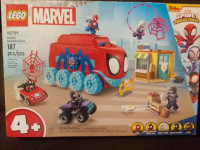 New Lego Marvel 10791 Free Delivery Spidey Friends Mobile Headqu