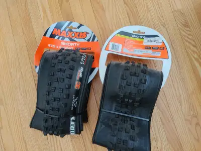 NEW Maxxis Shorty 27.5" mountain bike tires, View more
