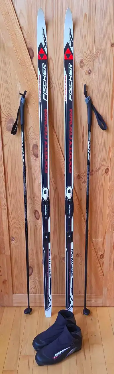 Complete Waxless Cross Country Ski Package 187, View more