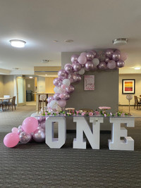 ONE table MARQUEE number/letter rental 