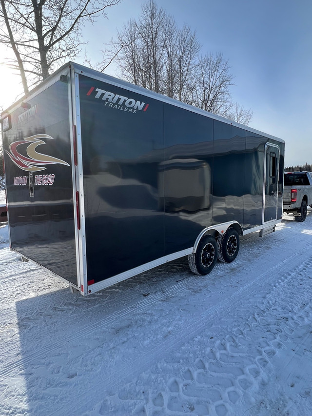 2020 Triton 24ft Enclosed Trailer  in Cargo & Utility Trailers in St. Albert - Image 4