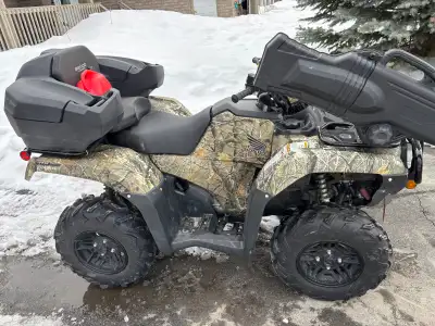 Great shape Honda fully loaded with power steering Only 480 kilometres on it Everything works like i...