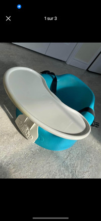 Bumbo seat with table
