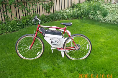 This is a diy electric bike conversion that was completed to a Specialized HardRock. Solid build wit...