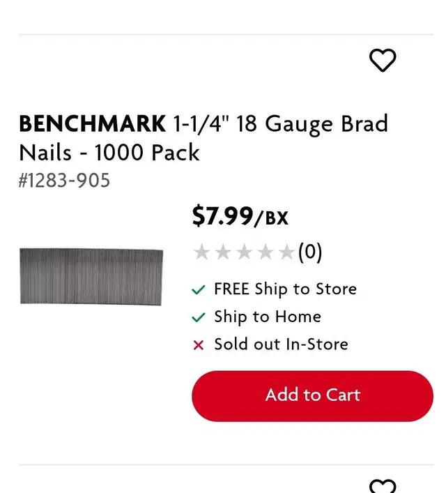 Air Nailer + nail pack in Hand Tools in Kawartha Lakes - Image 4