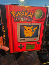 Vintage 90s pokemon binder