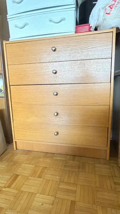 Wooden 5-Drawer Dresser, View more