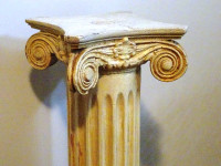 architectural COLUMN Pilaster full CARVED WOOD Corinthian 44”H