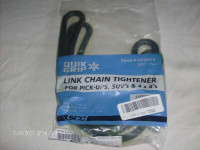 quikgrip link chain tighteners1pr. for pick-ups, suv's &4x4's