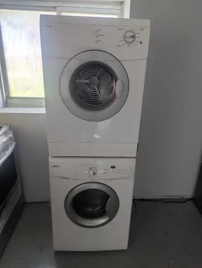 24" Whirlpool Washer Dryer Set , View more