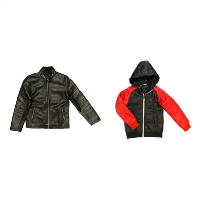 Various Boys Fall Winter Jackets size 7/8/9 (medium), View more