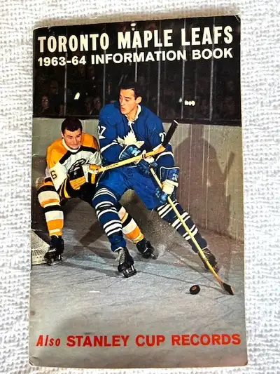 1963-64 Toronto Maple Leafs Information Guide/Yearbook, View more