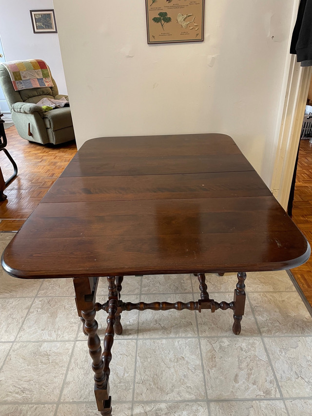 Vintage Mahogany Dining Room Table in Dining Tables & Sets in Guelph - Image 3