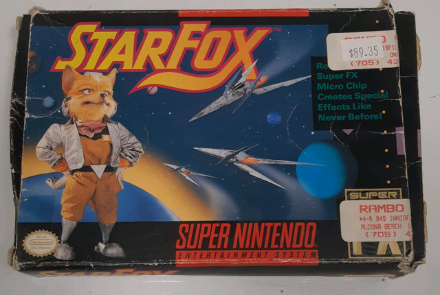Star Fox for SNES in box in Other in Barrie