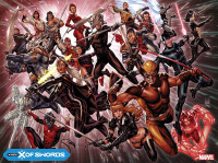 X-Men - Swords of X Vinyl Poster by Mark Brooks