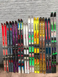 Skis: Fischer, Volkl, Rossignol, Salomon, Dynastar