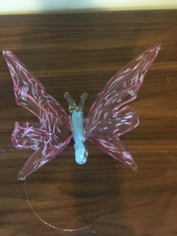 Art Glass Butterfly Paperweight