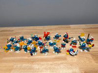 22 vintage Smurfs Figures Schtroumpf (1970-1980) Peyo Schleich