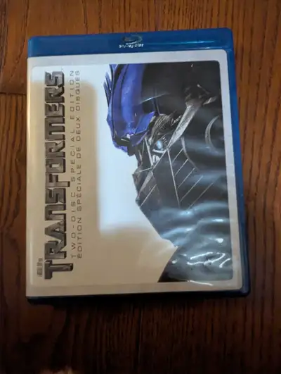 Transformers. blue ray two disks . Free , View more
