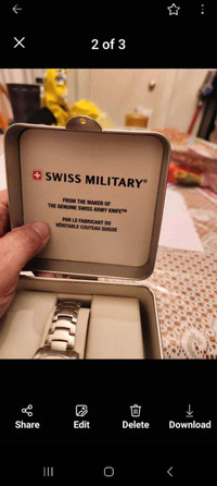 Mens Swiss Military watch