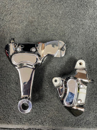 Harley-Davidson Front & Rear Chrome Calipers