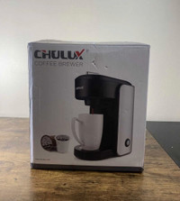 CHULUX Stainless Steel Single Serve Coffee Maker for Capsule ,Vi