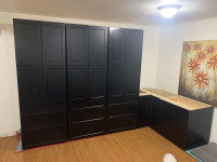 Custom cabinets office, pantry kitchen