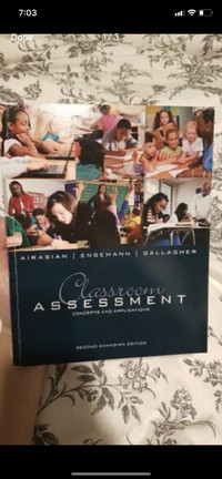 Classroom Assessment - Concepts and Applications Paperback