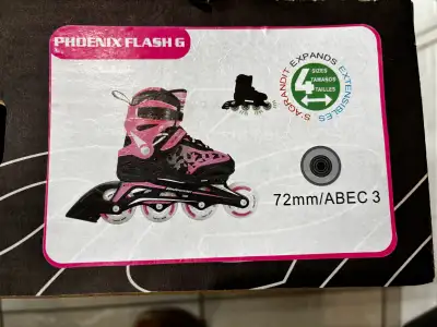 - Bladerunner Phoenix Flash 6 skates - colour and size as shown in photos