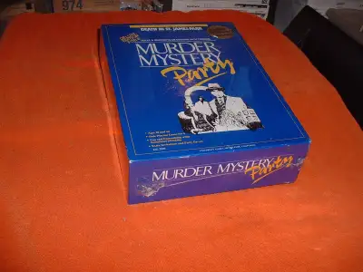 DEATH IN ST. JAMES PARK MURDER MYSTERY PARTY GAME 1986 SEALED, View more