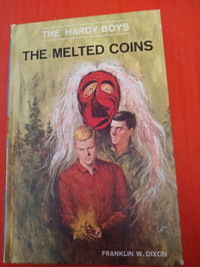 The Hardy boys book the melted coins in ex condition 