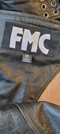 FMC leather chaps XS $30.