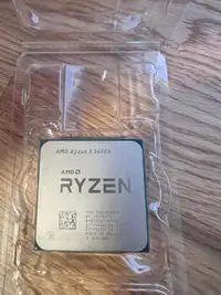 AMD RYZEN 5 3600X and COOLER