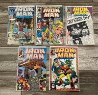 Iron man Marvel comic 1980's
