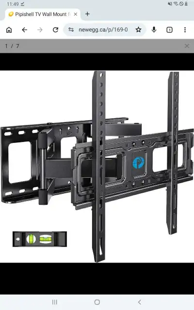 ***BRAND NEW*** Pipishell TV Wall Mount ***PRICED TO SELL QUICK*, View more