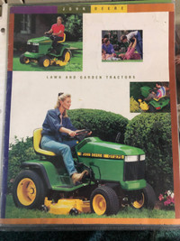 John Deere GT275 Lawn and Garden Tractor Brochure