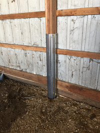 Pole Barn Post Repair