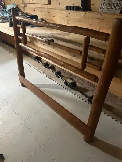  Logwood headboard, View more