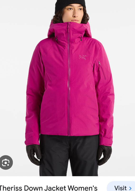 NWT new Arc'teryx  THERISS DOWN JACKET WOMEN'S in Women's - Tops & Outerwear in City of Toronto
