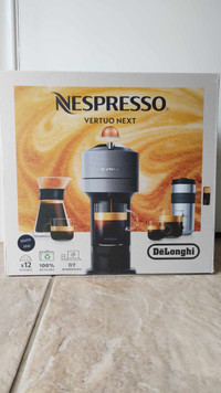 Brand new in the box nespresso vertuo next by DeLonghi