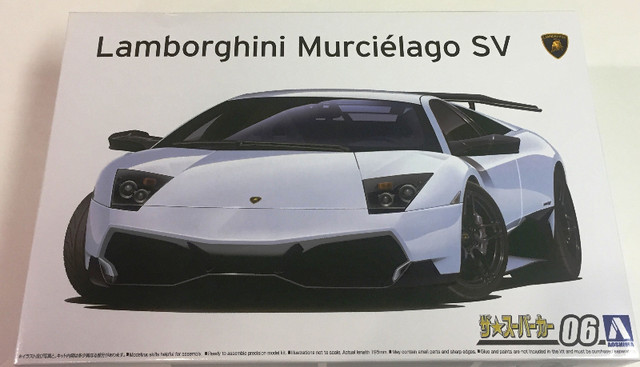 Aoshima 1/24 Lamborghini Murcielago SV 2009 in Toys & Games in Richmond