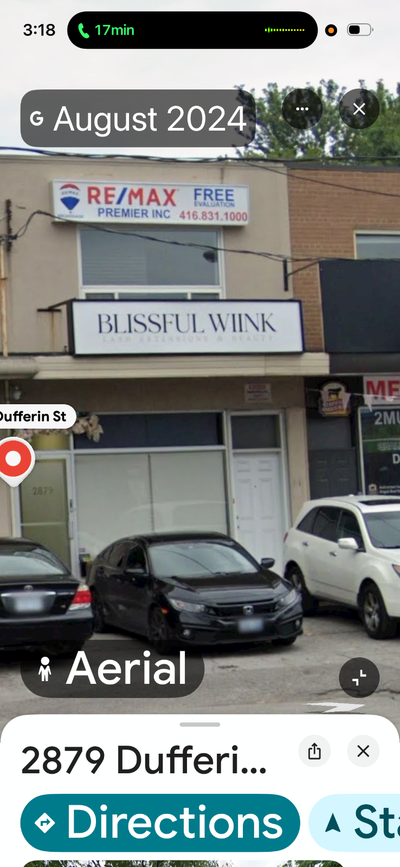ALL INCLUSIVE@$999! COMPLETELY RENOVATED AND FRESHLY PAINTED MAIN FLOOR STORE FRONT/OFFICE AT DUFFER...