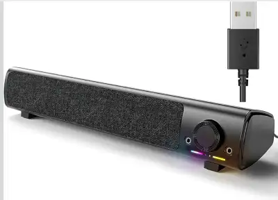 Computer Speakers, PC Gaming Speakers for Desktop, Laptop, USB P, View more