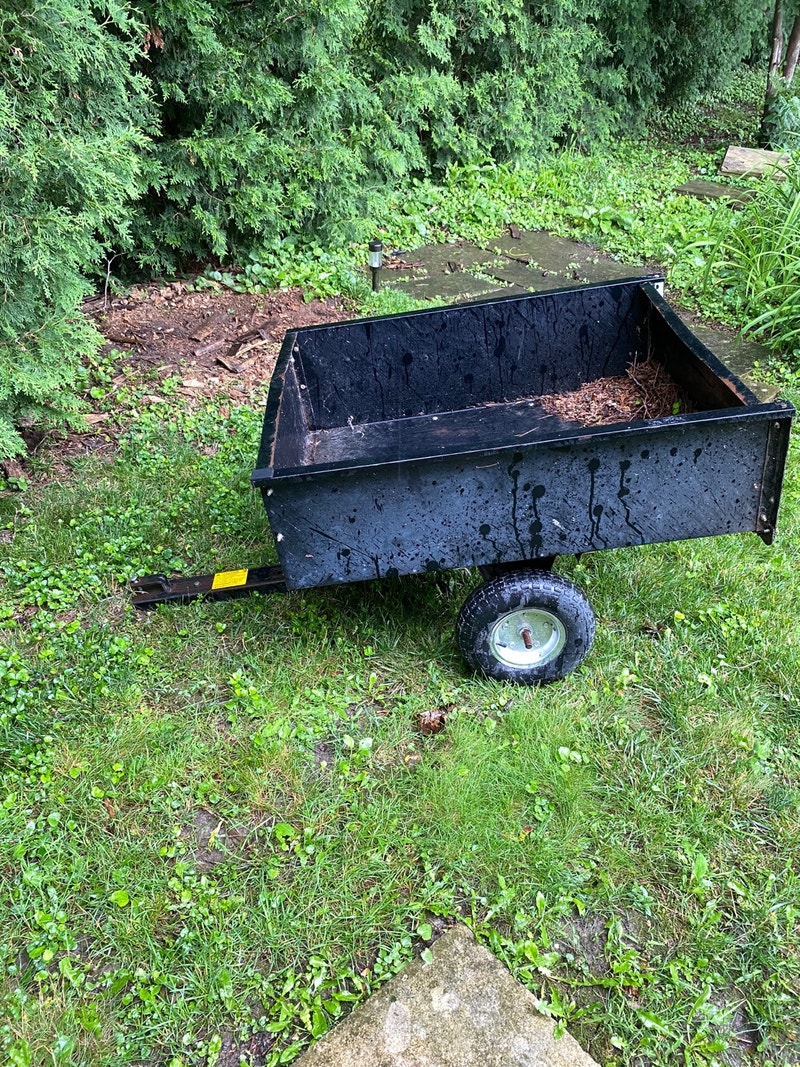 Lawn Tractor Dump Trailer Lawnmowers & Leaf Blowers London Kijiji