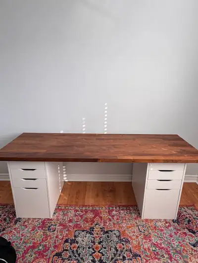 Walnut/veneer countertop/desk top, View more