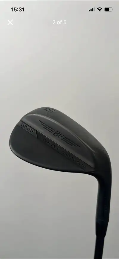 vokey wedge 60 degree wedge special edition blacked out, View more