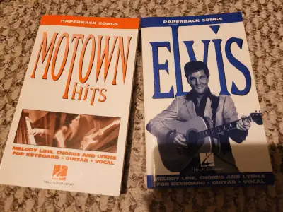 Guitar chord song books...theory, tab...artists $10 each, View more